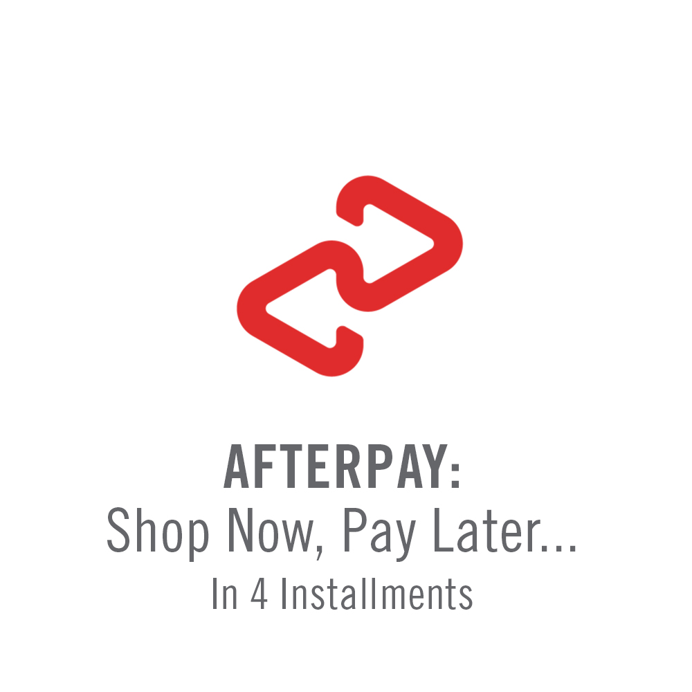 Shop now pay later with afterpay